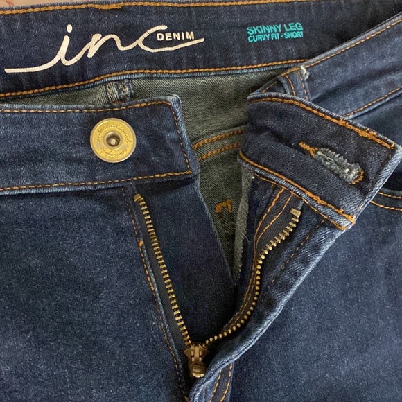 INC Denim | Skinny Leg Curvy Fit Short Style - Picture 7 of 12
